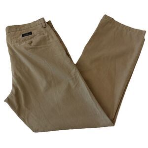 Banana Republic Dawson Mens 32x31* Khaki Cotton Chino Pants Preppy Faded Classic